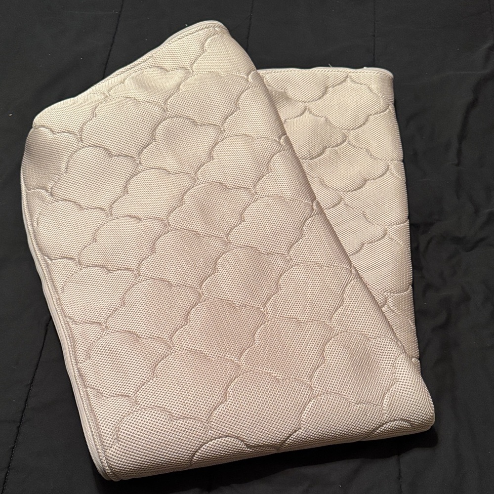 Newton Light Grey  Baby Crib Mattress Cover